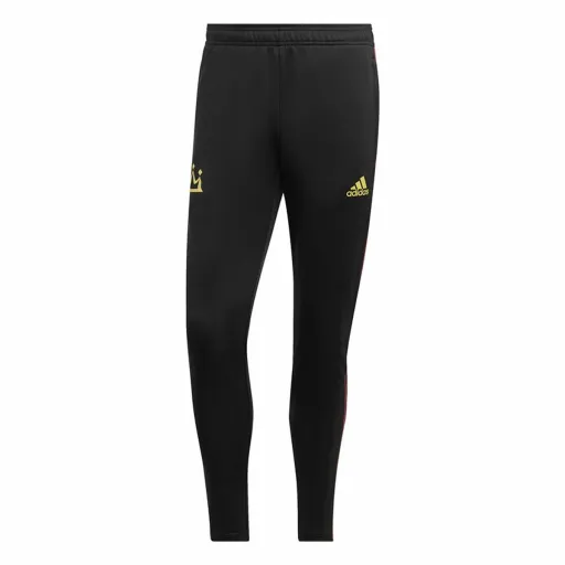 Calças de Treino de Futebol para Adultos Adidas Salah Preto Homem