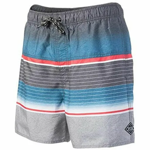 Calção de Banho Homem Rip Curl Volley Raptures 16  Cinzento