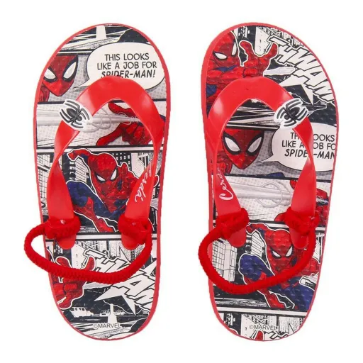 Chinelos para Crianças Spider-Man Vermelho