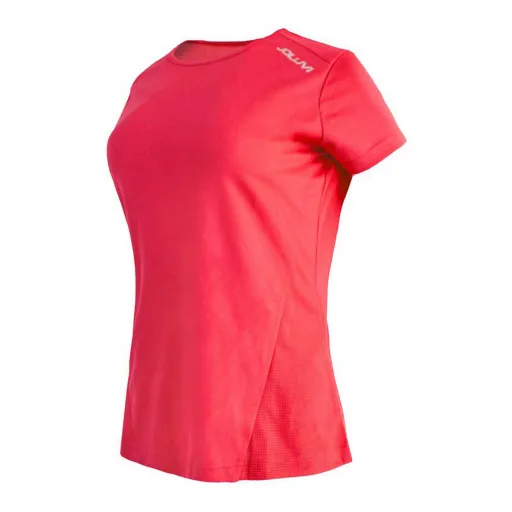 Camisola de Manga Curta Mulher Joluvi Runplex Cor de Rosa