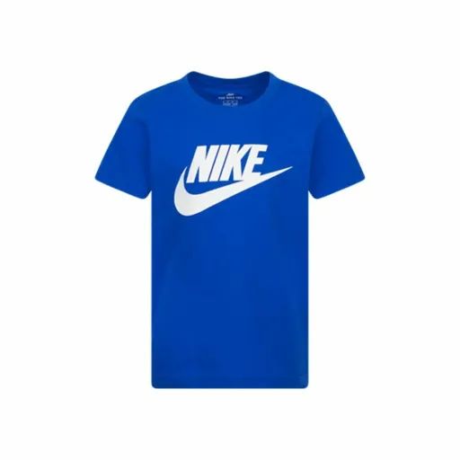 Camisola de Manga Curta Infantil Nike Sportswear Futura Azul