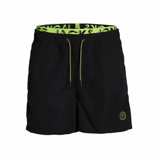 Fato de Banho Infantil Jack & Jones Jjswim Db Wb Neon Preto