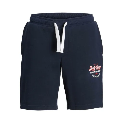 Calções de Desporto Infantis JPSTANDY Jack & Jones 12225211 Azul Marinho