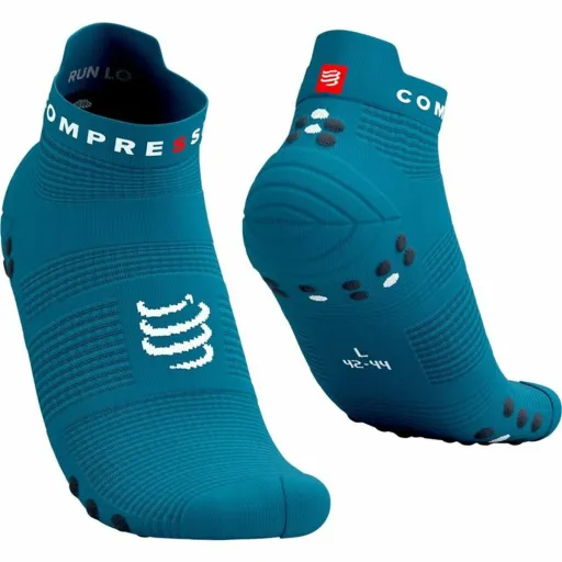 Meias Curtas de Desporto  v4.0  Compressport Pro Racing Azul