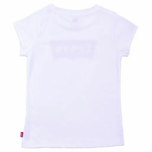 Camisola de Manga Curta Infantil Levi's Batwing B Branco