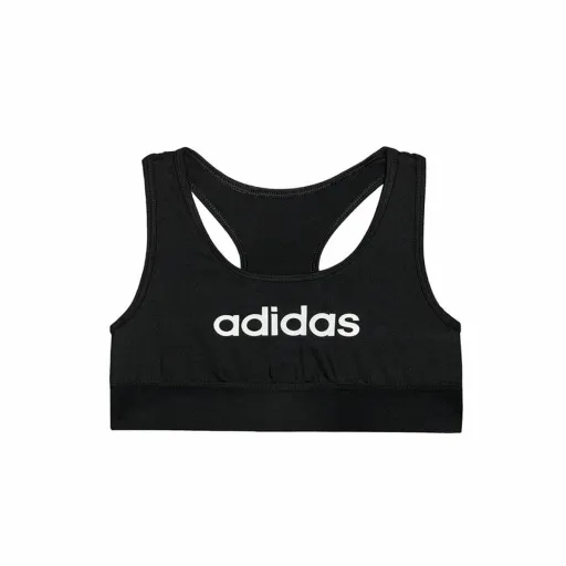 Sutiã Desportivo Adidas Sports Single Jersey Infantil Preto