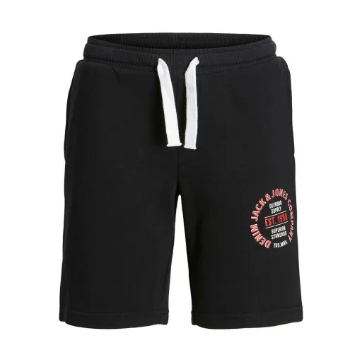 Calções de Desporto Infantis JPSTANDY Jack & Jones 12225211 Preto