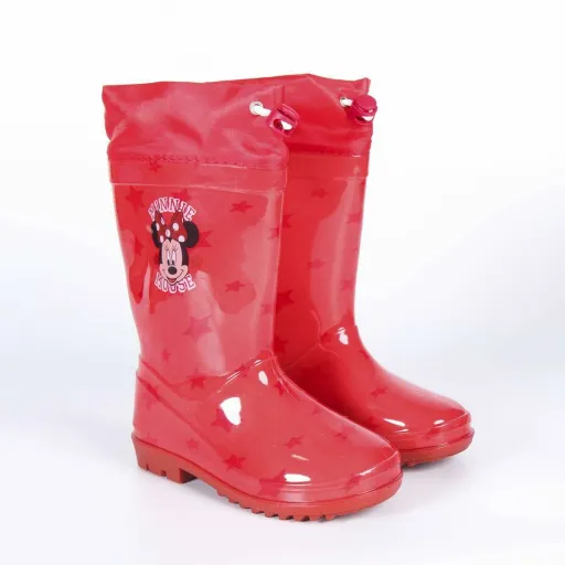 Botins Infantis Minnie Mouse Vermelho