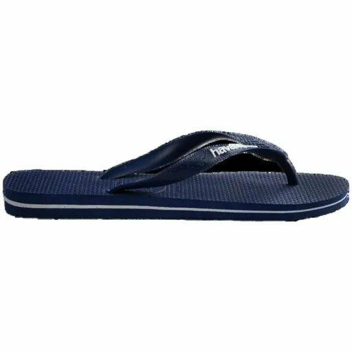 Chinelos para Homem Havaianas Logo Azul