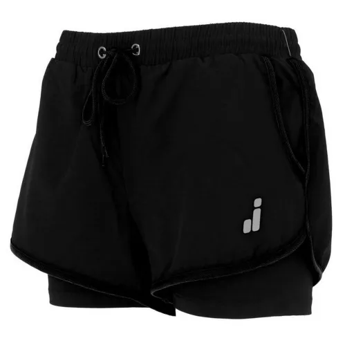 Calções de Desporto para Mulher Joluvi Meta Duo Preto