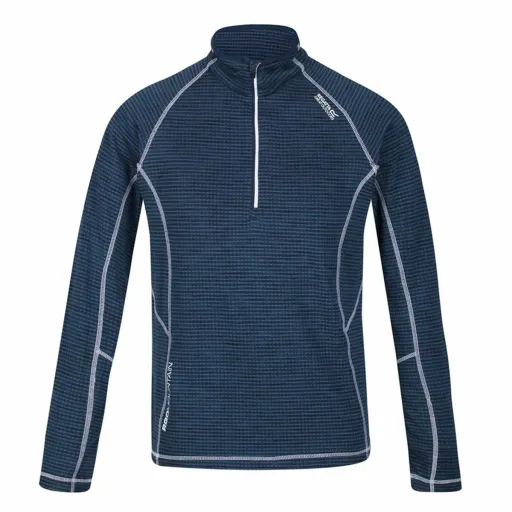 Camisola de Manga Comprida Homem Regatta Yonder Half-Zip Azul Escuro