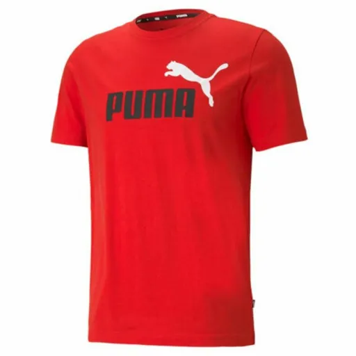 Camisola de Manga Curta Homem Puma Essentials+ Vermelho