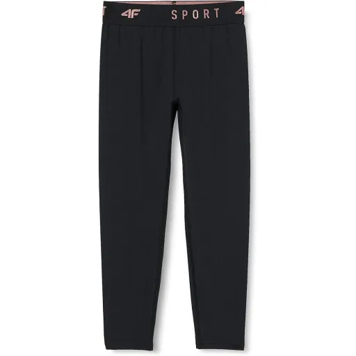 Leggings de Desporto Infantis 4F Preto