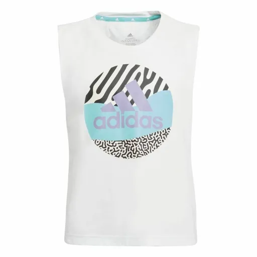 T-Shirt de Alças Mulher Infantil Adidas Aeroready Girl Power