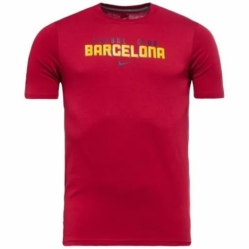 Camisola de Manga Curta Infantil Nike FC Barcelona Club Vermelho