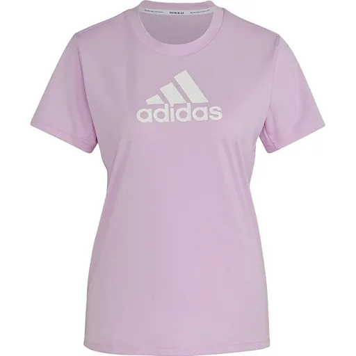 Camisola de Manga Curta Mulher Adidas Primeblue Ameixa