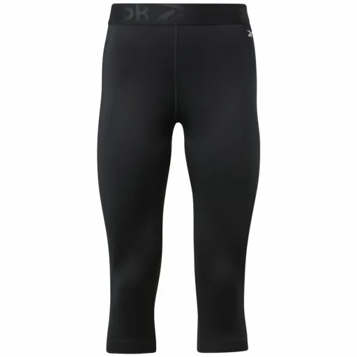 Leggings de Desporto de Mulher Reebok Capri Night Preto