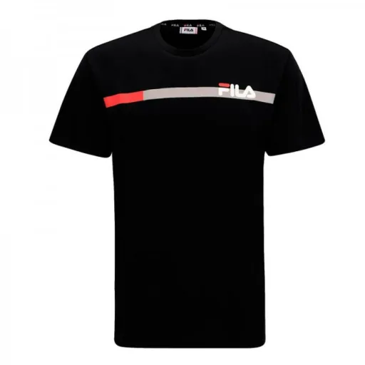 Camisola de Manga Curta Homem Fila FAM0428 80010 Preto