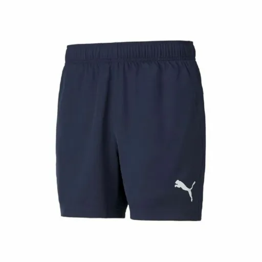 Calças para Adultos Puma Active Woven M Azul Escuro