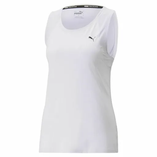 Camisola de Manga Curta Mulher Puma Favorite Tank Branco