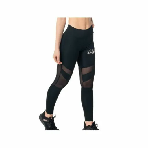 Leggings de Desporto de Mulher  POEA UNIT CR 2N 10 4 9  Preto