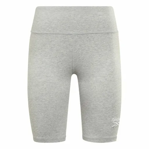 Leggings de Desporto de Mulher Reebok FITTED SHORT GS9351  Cinzento