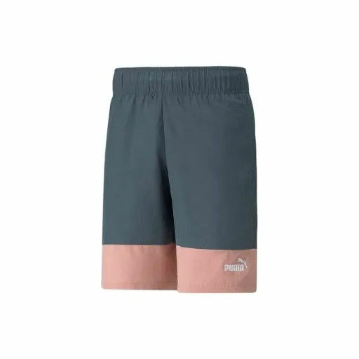 Calções de Desporto para Homem Puma Power Colorblock Cinzento Escuro