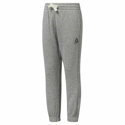 Calças Desportivas Infantis Reebok Essentials French Cinzento