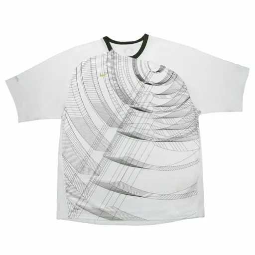 Camisola de Manga Curta Homem Nike Summer T90 Branco