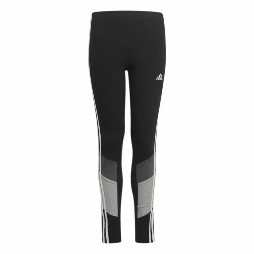 Leggings de Desporto Infantis Adidas Colorblock  Preto