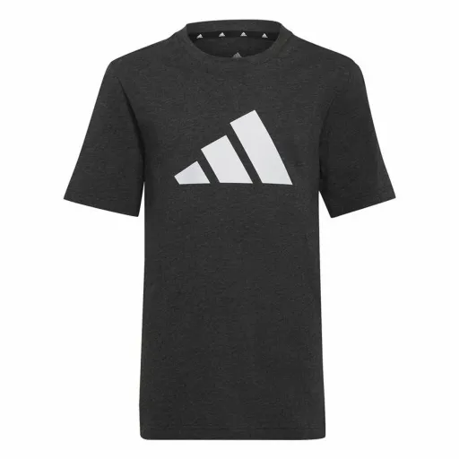 Camisola de Manga Curta Infantil Adidas Future Icons Preto