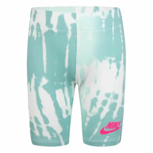 Leggings de Desporto Infantis Nike Printed  Água-Marinha