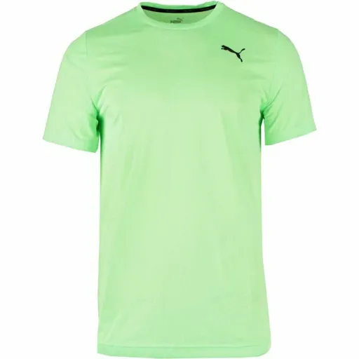 Camisola de Manga Curta Homem Puma Train Fav Blaster Fizzy Verde Verde Limão