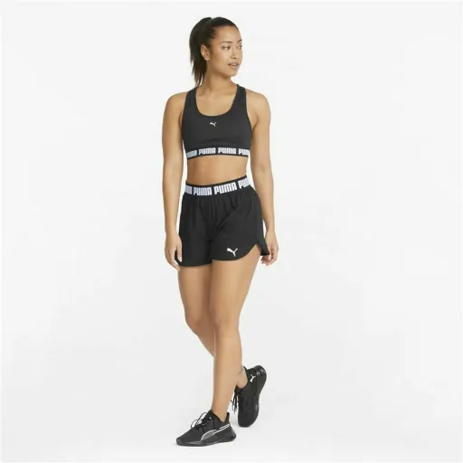 Calções de Desporto para Mulher Puma Train Strong Woven Preto