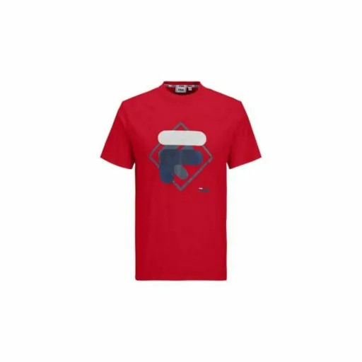 Camisola de Manga Curta Homem Fila FAM0447 30002 Vermelho