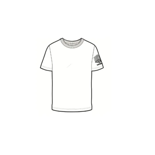 Camisola de Manga Curta Homem Umbro TERRACE 66207U 13V  Branco