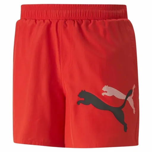 Calções de Desporto para Homem Puma Ess+ Logo Power Cat For All Time Vermelho