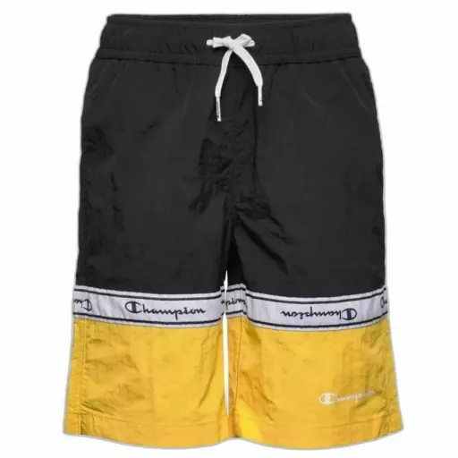 Fato de Banho Criança Champion Beachshort Amarelo Preto