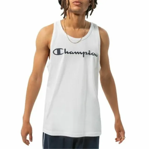 T-Shirt para Homem Sem Mangas Champion Tank Top Branco