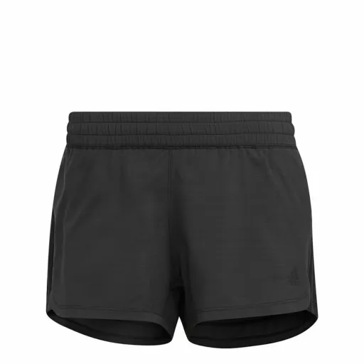 Calções de Desporto para Mulher Adidas Pacer 3 Stripes Preto