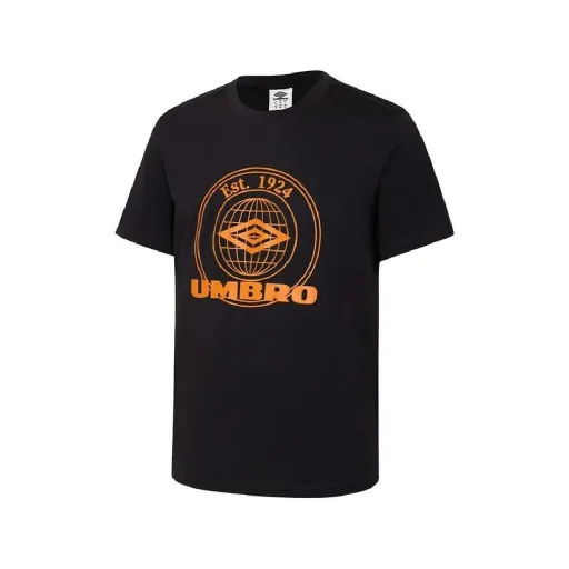 Camisola de Manga Curta Homem Umbro COLLEGIATE 66119U Preto