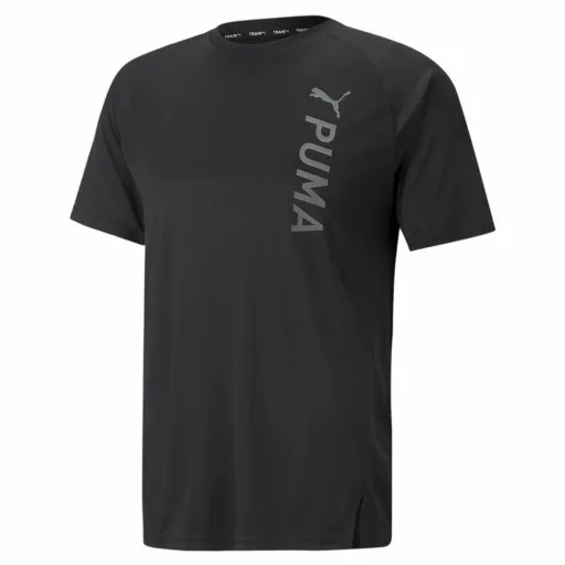 Camisola de Manga Curta Homem Puma Fit Preto Homem