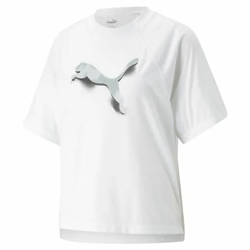 Camisola de Manga Curta Mulher Puma Modernoversi Branco