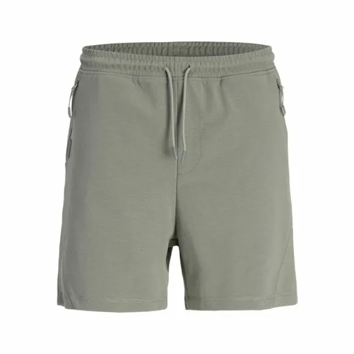 Calções de Desporto Jack & Jones Gordon Cloud Verde Cinzento Homem