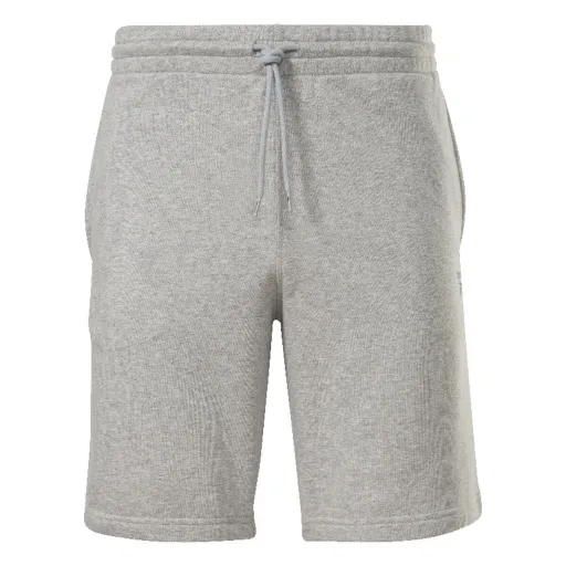 Calções de Desporto para Homem Reebok RI FT LEFT LEG HZ8784 Cinzento