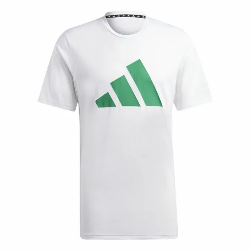 Camisola de Manga Curta Homem Adidas Train Essentials Branco