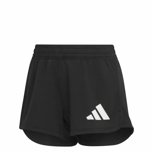 Calções de Desporto para Mulher Adidas Pacer 3 Stripes Knit Preto