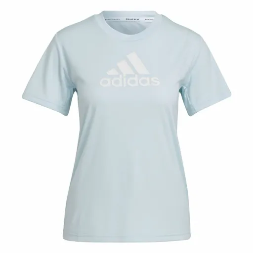 Camisola de Manga Curta Mulher Adidas Move Logo Sport Ciano