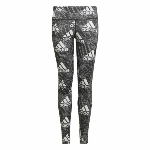 Leggings de Desporto Infantis Adidas Designed To Move Cinzento Preto