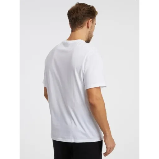 Camisola de Manga Curta Homem New Era ESSENTLS TEE 60416745 Branco